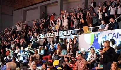 Fotos – 6 Pares da Escola de Dança de Aldeia da Ribeira participaram na Final da Taça de Portugal em Famalicão