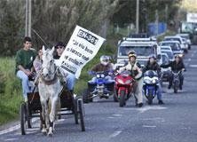 Autarcas da comunidade intermunicipal do médio Tejo finalmente despertam para o problema da ER 361 Alcanede – Alcanena