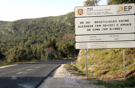 Movimento Cívico ER 361 solicita ponto de situação à Estradas de Portugal