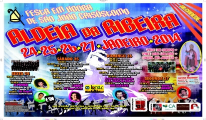 Aldeia da Ribeira volta a engalanar-se para os festejos em honra de São João Crisóstomo