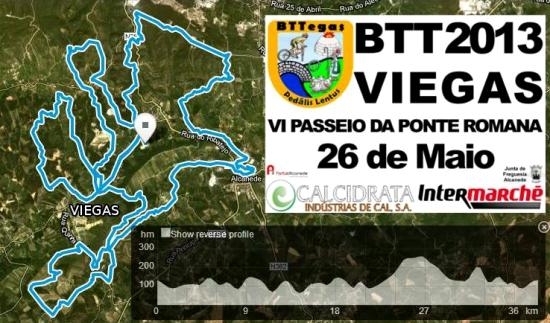 Está à porta o VI Passeio Ponte Romana organizado pelo BTTegas
