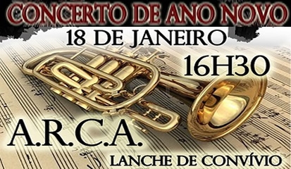 Banda Filarmónica de Alcanede dá boas vindas a 2015
