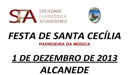 Banda de Alcanede celebra dia de Santa Cecília a 1 de Dezembro