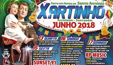 Xartinho em Festa de 13 a 17 de junho