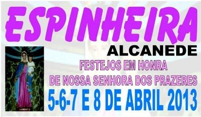 Espinheira em festa de 5 a 8 de abril