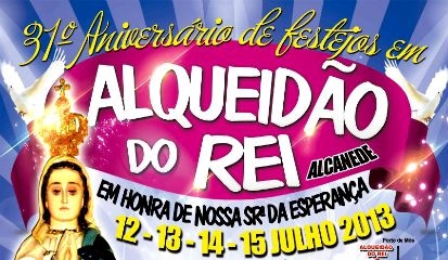 Contagem decrescente para a festa em Alqueidão do Rei