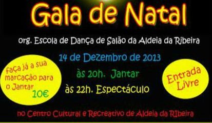 Música 100% portuguesa na Gala de Natal da Escola de Danças de Salão de Aldeia da Ribeira