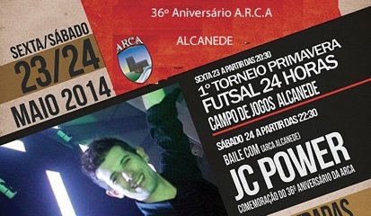 1º Torneio Primavera Futsal anima nova direcção A.R.C.A que apaga 36 velas