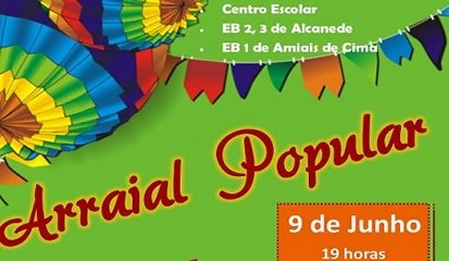 Arraial popular e 1º convívio dos antigos alunos da Escola EB de Alcanede marcam as atividades da associação de pais em final de ano
