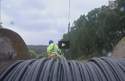Reportagem TVI – Roubos de cabos de telefone à semana