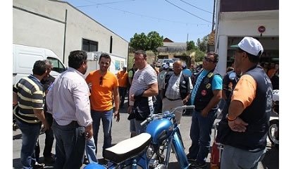 1º Passeio de clássicas “Moto Palheiro” animou festejos em Mata do Rei