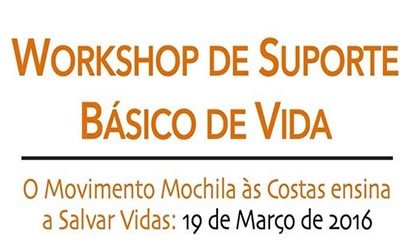 Movimento “Mochila às Costas” ensina a salvar vidas