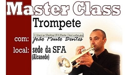 Filarmónica de Alcanede organiza Master de Trompete