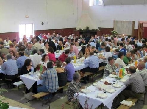190 Pessoas cantaram os parabéns ao Rancho Folclórico de Viegas