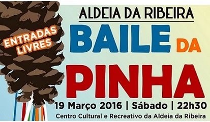 Ex concorrente da chuva de estrelas marca presença no baile da pinha de Aldeia da Ribeira