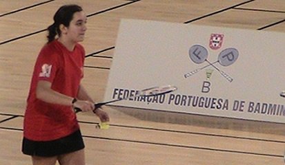 Atlela Alcanedense Sara Rafael destaca-se no Badminton