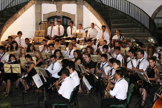 Banda de Alcanede com excelente representação em Amarante até dia 19 de Agosto