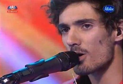 João Santos Brilhante na 6ª Gala do Ídolos