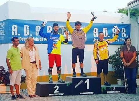 Alcanede -Troféu Rei dos Castelos (Downhill – Urbano) nas mãos de Emanuel Pombo