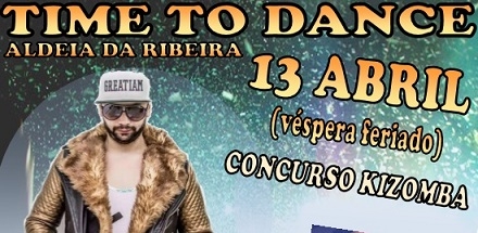 Concurso de Kizomba e baile em Aldeia da Ribeira anima véspera de feriado