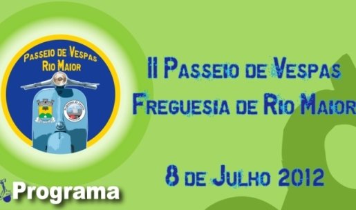 Mais de 200 Vespas vão “invadir” Alcanede no próximo domingo