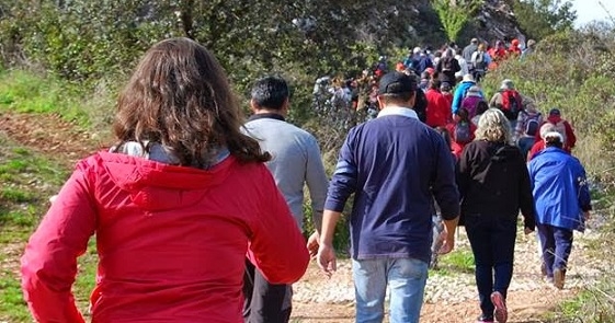 6º Passeio Pedestre de Valverde realiza-se no domingo dia 9 de outubro
