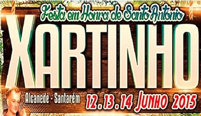 Xartinho em Festa de 12 a 14 de junho