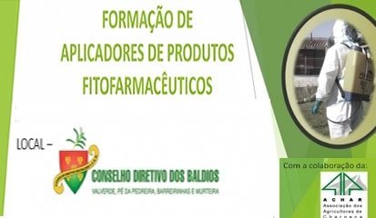 Formação de aplicadores de produtos fitofarmacêuticos