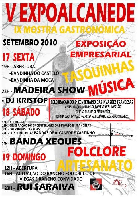 Expo-Alcanede promove encontro entre bandas da freguesia e patrocina o livro ”A Lamentável Invasão”