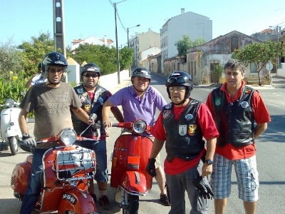 Grupo Vespinhas do Castelo em Passeio de 250 Km’s