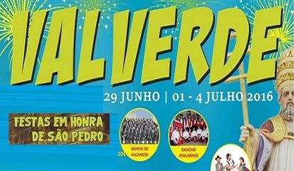 Valverde convida à festa de 29 de junho a 4 de julho