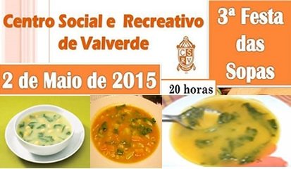 Valverde convida população para a 3ª Festa das Sopas