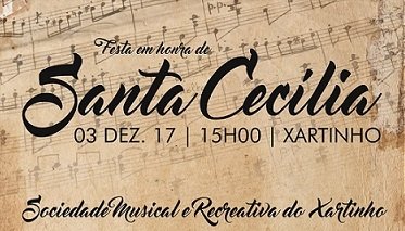 Banda do Xartinho e Coro do Conservatório de Música de Santarém dão música a Santa Cecília