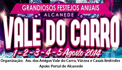 Festas do Vale do Carro prometem muita música e uma aposta no entretenimento