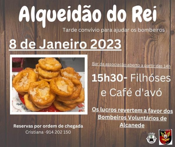 Tarde de convívio em Alqueidão do Rei para ajudar os Bombeiros de Alcanede