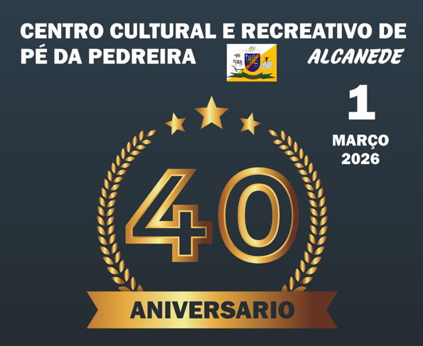 CCR de Pé da Pedreira celebra 40.º aniversário com almoço e animação a 1 de março