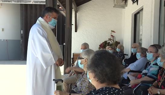 Reportagem da TV Canção Nova na missa realizada na Santa Casa de Alcanede