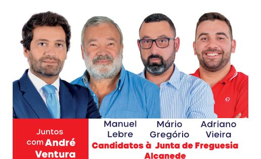 Autárquicas 2021: CHEGA inaugura sede de candidatura em Alcanede