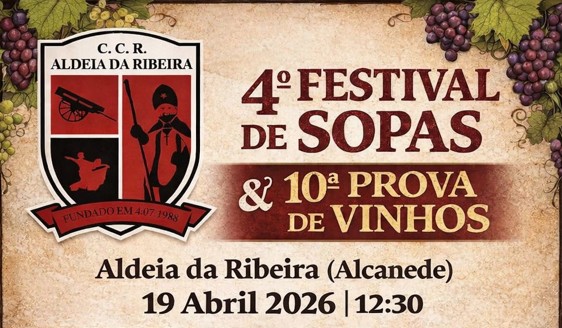 Festival de Sopas e Prova de Vinhos regressam à Aldeia da Ribeira a 19 de abril