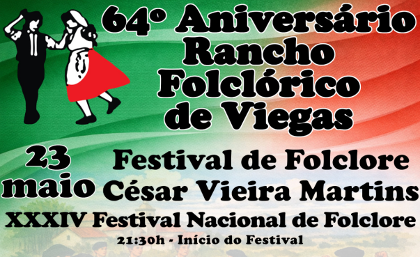 Rancho de Viegas celebra aniversário com festival de folclore e almoço convívio