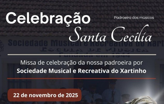 S.M.R do Xartinho celebra Santa Cecília este sábado 22 de novembro