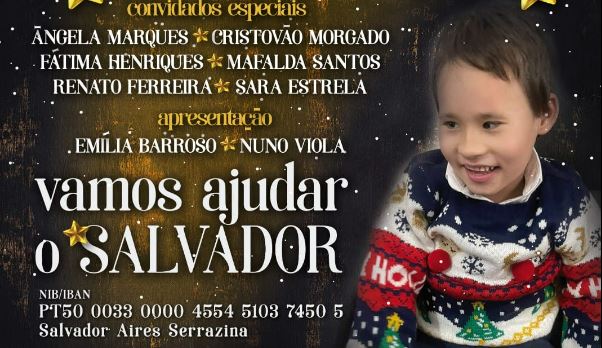 Concerto de Natal solidário de apoio ao menino Salvador realiza-se dia 17 dezembro na Benedita