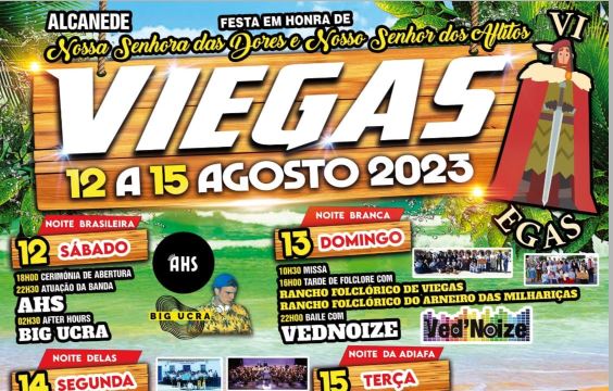 Festa em Viegas regressa com muita animação de 12 a 15 de agosto