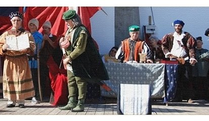 Companhia de Teatro Vivarte reconstitui outorga do Foral de Alcanede e Pernes no domingo dia 21 de dezembro