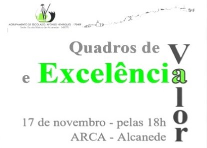 Entrega dos diplomas de quadro de valor e excelência