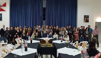 Jantar de natal da Escola de Danças de Aldeia da Ribeira fecha época desportiva de sucessos