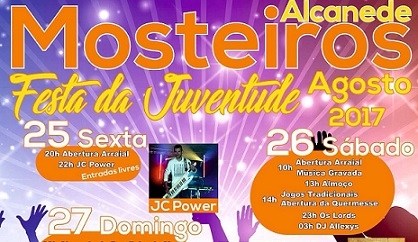 8 Anos depois a festa da juventude regressa aos Mosteiros de 25 a 27 de agosto