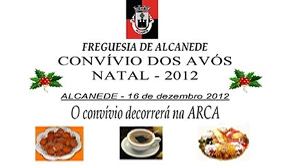 Avós da freguesia de Alcanede festejam Natal 2012