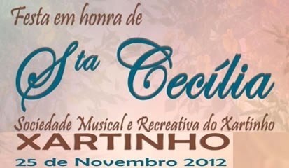 Banda do Xartinho celebra dia de Santa Cecília