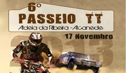 6º Passeio TT de Aldeia da Ribeira marcado para 17 de Novembro